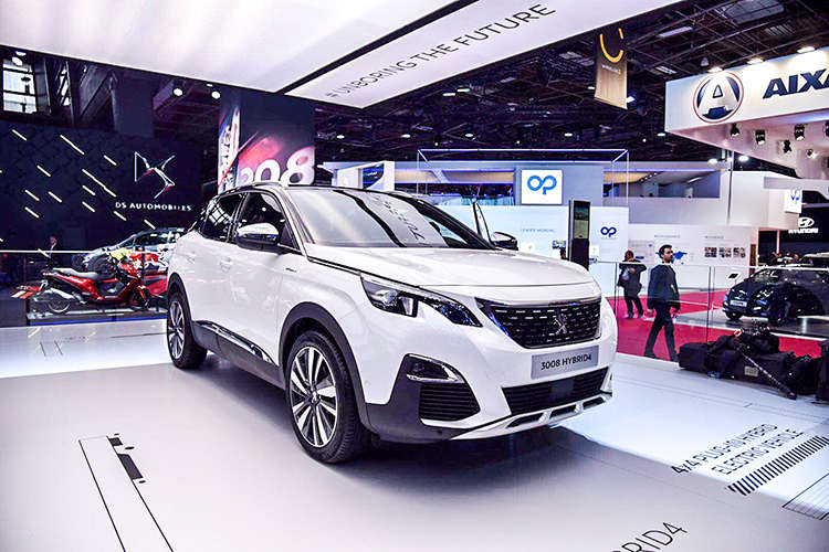 纯电续航里程有待提高 标致发布3款插电混动车型