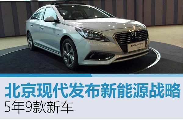 北京现代公布未来产品计划将推9款新能源车