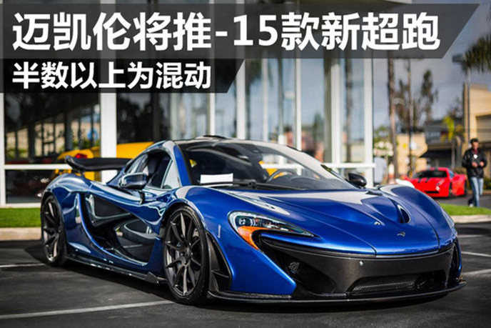 迈凯伦将要六年内推15款新车，重心在混动