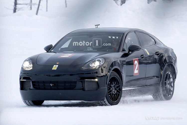 预计2019年上市 保时捷纯电动跑车测试谍照
