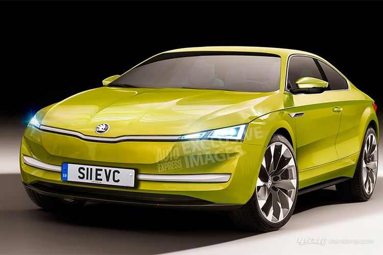 谁说斯柯达仅注重实用性 这款电动跑车好帅