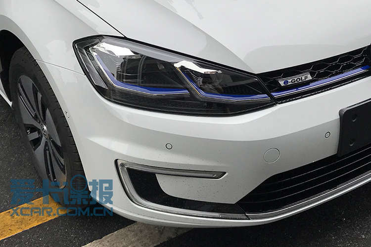 与现款相差无几 2017广州车展e-Golf提前看