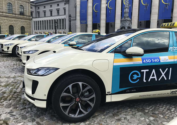 你还没见过实车的捷豹I-PACE 在德国已经成了出租车