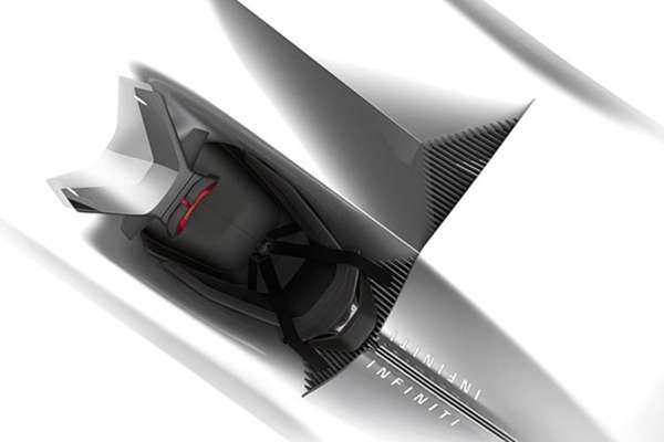 英菲尼迪发布全新电动概念车预告图，抽象到只能看懂个座椅