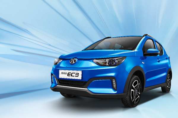 北汽EC3官图曝光，风格简约又不失个性
