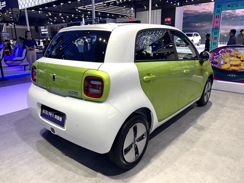 欧拉r1青春版亮相成都车展 计划10月上市