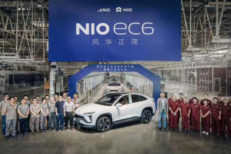 蔚来EC6试产下线 或于9月上市交付
